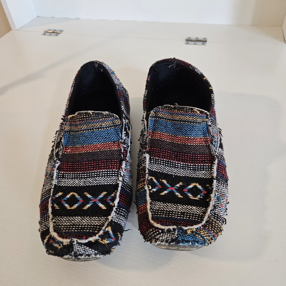 Roper Women's Hang Loose Serape Slip-On Loafers – Size 8.5